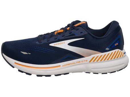 Brooks Adrenaline GTS 23 Men's Shoes Peacoat/Marina/Ora | Running Warehouse