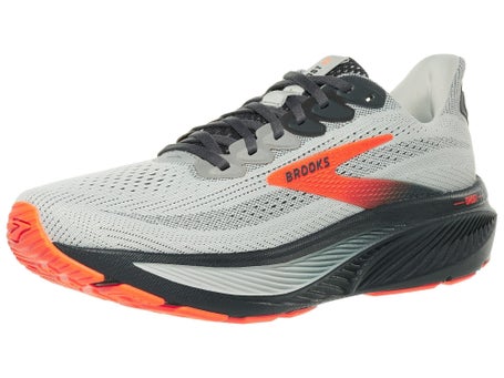 Brooks Ghost 17 Men's Shoes Oyster Mushroom/Orange/Ebny Running