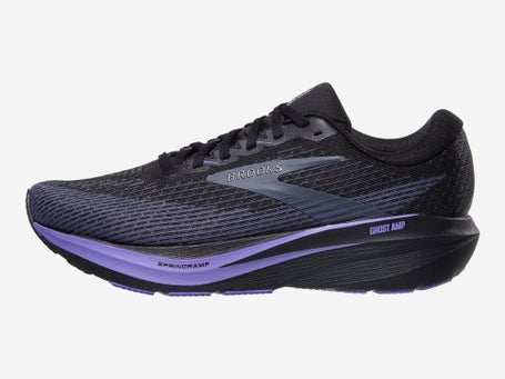 Brooks Ghost AMP\Mens Shoes\Black/Grey/Purple Hebe