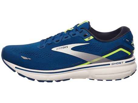 Brooks Ghost 15 Men's Shoes Blue/Nightlife/White | Running Warehouse