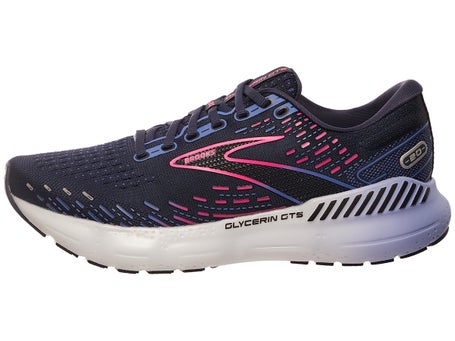 Brooks Glycerin GTS 20 Women's Shoes Peacoat/Blue/Pink | Running Warehouse