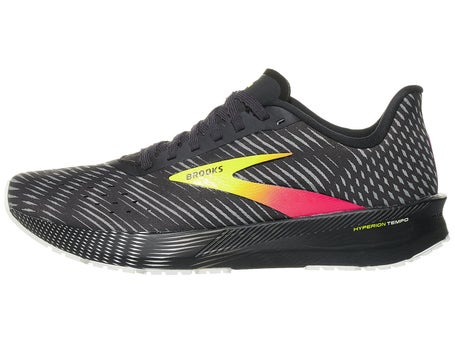 Brooks Hyperion Tempo Men's Shoes Black/Pink/Yellow | Running Warehouse