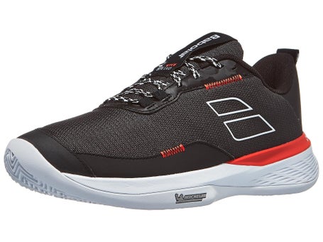 Babolat SFX Evo CLAY Black/Fiesta Red Mens Shoes