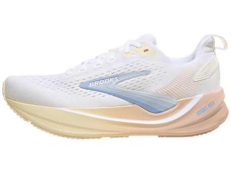Brooks Ghost Max 4\Womens Shoes\White/Rose/Rutabaga