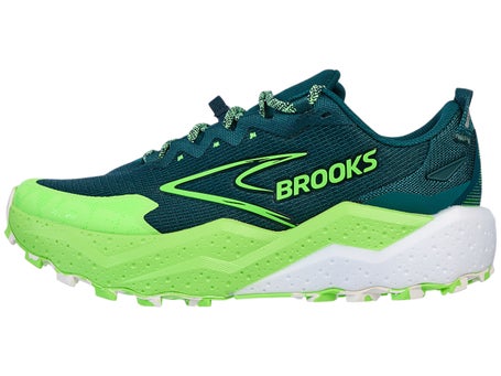 Brooks Caldera 8\Mens Shoes\Atlantic Deep/Green/White