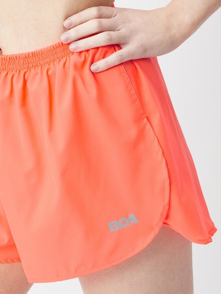 BOA Women's Elite Split Trainer Short Neon Sunkiss Running