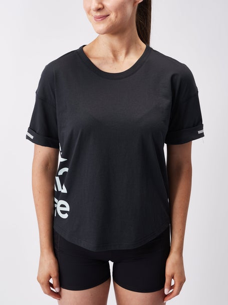 ciele Womens Fade Away Wrap WNSBTShirt Black Ice