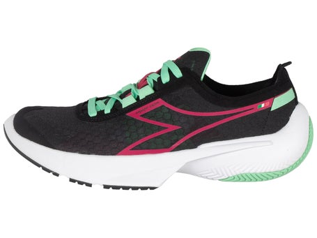 Diadora Equipe Corsa\Womens Shoes\Black/Jazzy/White