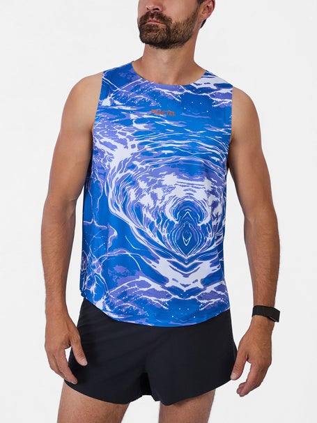 Fractel Mens Velocity Singlet Cobalt Ripple