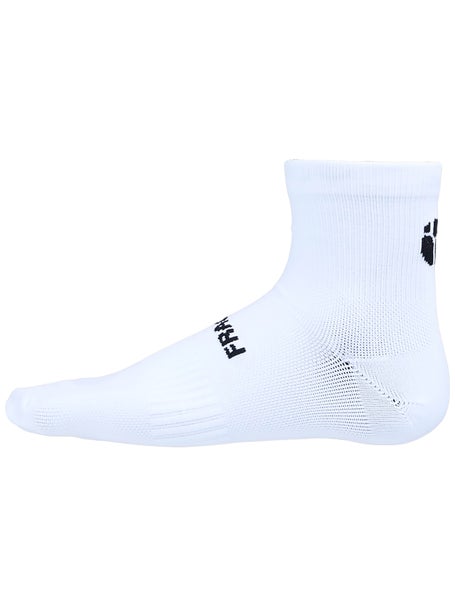 Fractel Quarter Performance Socks White