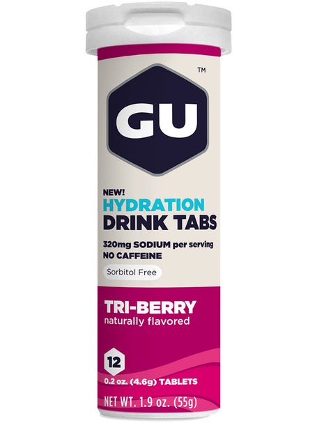 GU Hydration Drink 12-Tablet Tube