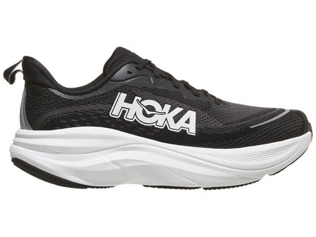 HOKA Skyflow Men's Shoes Black/White | Running Warehouse