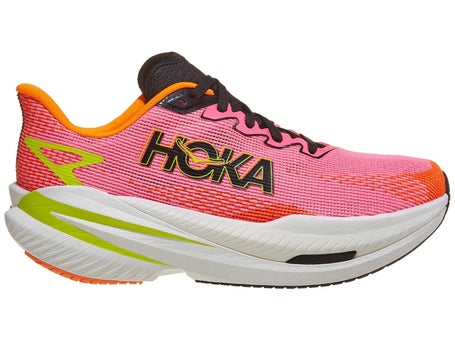 HOKA Mach X 3\Womens Shoes\NeonRose/NeonTangerine