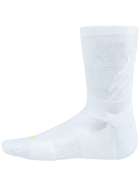 HOKA Bondi Quarter Run Socks White