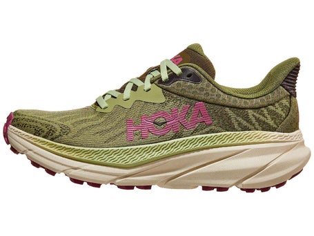 HOKA Challenger 7\Womens Shoes\Forest Floor/Beet Root