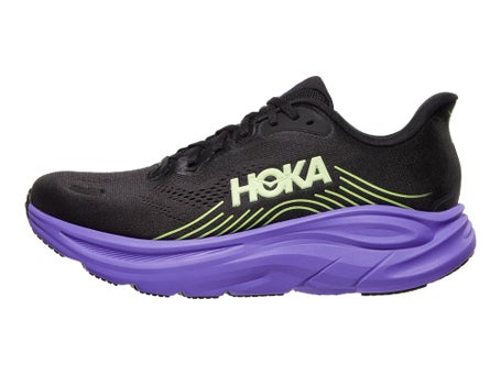 HOKA Clifton 11\Mens Shoes\Black/Neon Yuzu