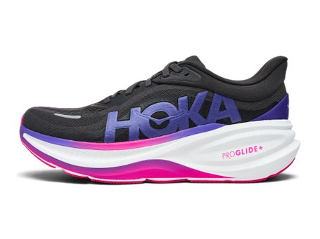HOKA Clifton PRO\Womens Shoes\Carbon Black/Purple