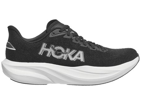 HOKA Mach 7\Mens Shoes\Black/White