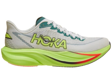 HOKA Mach 7\Womens Shoes\Frost/Neon Yuzu