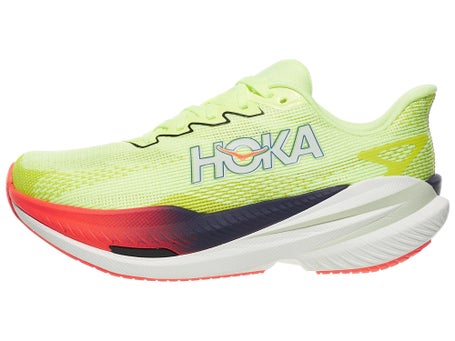 HOKA Mach X 3\Womens Shoes\Neon Yuzu/Squid Ink