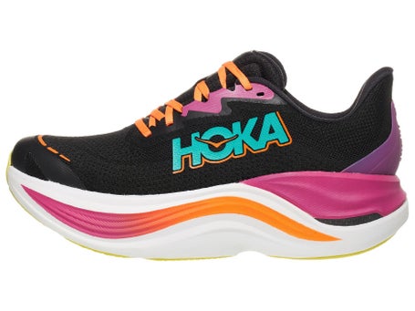 HOKA Skyward X\Mens Shoes\Black/Electric Aqua