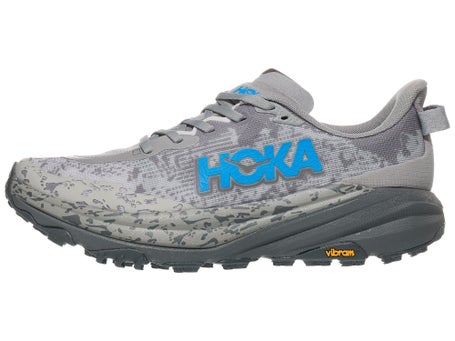 HOKA Speedgoat 6\Mens Shoes\Galactic Grey/HOKA Blue