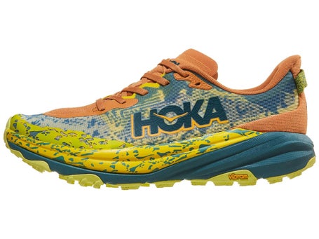 HOKA Speedgoat 6\Mens Shoes\Terra Cotta/Mountain Fog