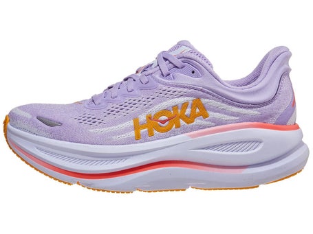 HOKA Bondi 9\Womens Shoes\Aster Flower/Starlight Glow