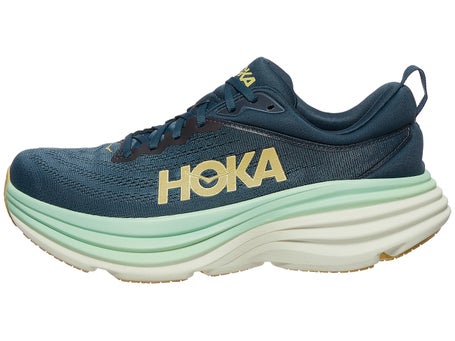 HOKA Bondi 8 Men's Shoes Midnight Ocean/Bluesteel | Running Warehouse