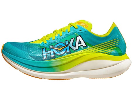 HOKA Rocket X 2 Unisex Shoes Ceramic/Evening Primrose | Running Warehouse