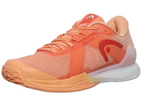Head Sprint Pro 4.0 AC Coral/White Womens Shoes