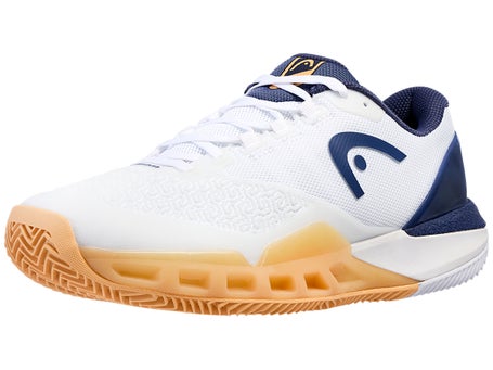 Head Revolt Pro 5.0 CLAY White/Apricot Womens Shoe