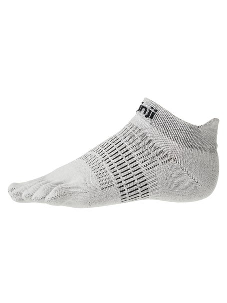 Injinji Womens Lightweight No-Show Toesocks Grey