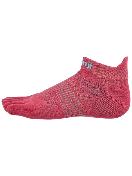 Injinji Womens Lightweight No-Show Toesocks Coral
