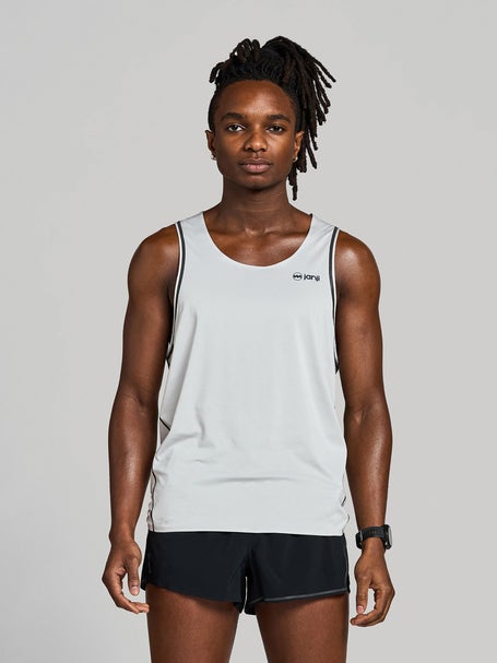 Janji Mens Pinnacle Ultra Singlet Mist