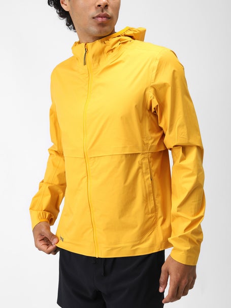 Janji Mens Rainrunner Pack Jacket Goldenray