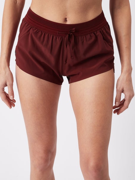 Janji Womens AirFlatOut 3 Middle Short Red Rock