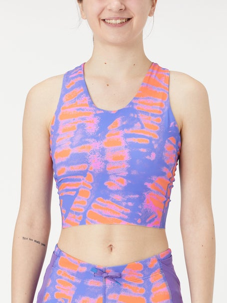 Papaya Sports bra — Lindsay Huss Art