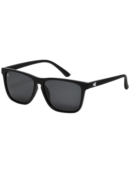 Knockaround Fast Lanes Sport Sunglasses Black/Smoke