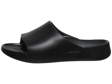 Lightfeet Arch Support Unisex Slides Black