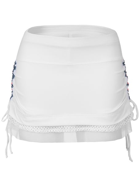 Lucky In Love Girls Royale Stripe Ruche Skirt