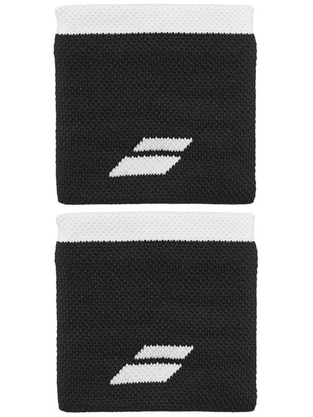 Babolat Logo Wristband Black/White