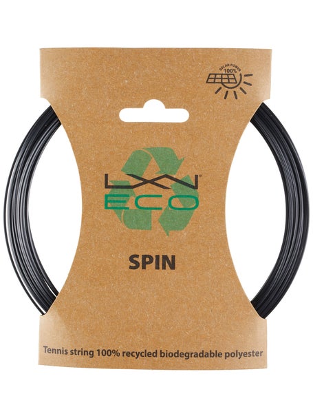 Luxilon Eco Spin 1.25 Black String Set