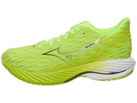 Mizuno Wave Rider 28\Mens Shoes\Neo Lime/Black
