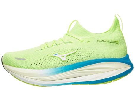 Mizuno Neo Vista 3\Mens Shoes\Lime Pulp/White