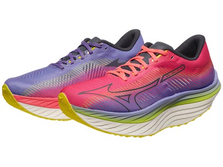 Mizuno Wave Rebellion Pro Women's Shoes Pink/Ombre Blue | Running Warehouse