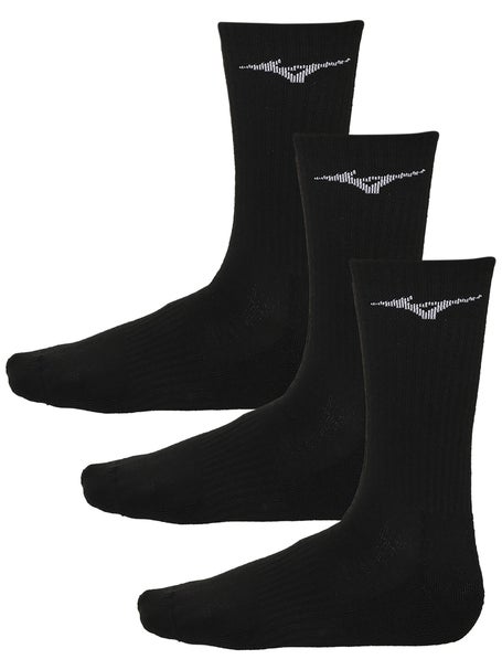 Mizuno Training Crew Sock Black 3-Pack