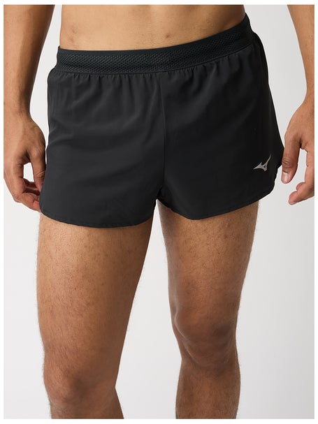 Mizuno Mens Aero 1.5 Split Short Black/Grey