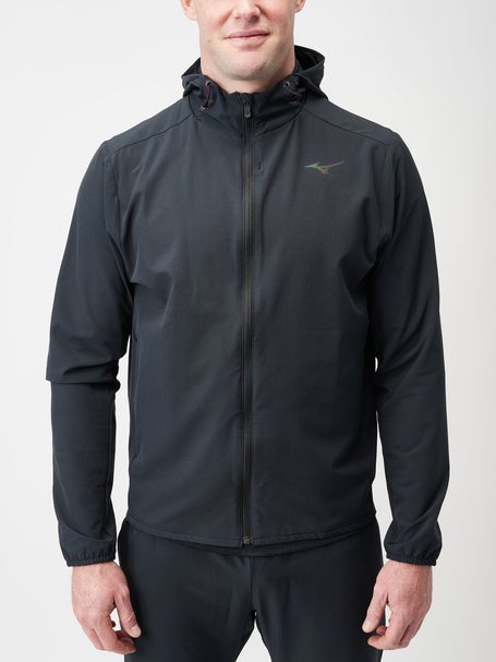 Mizuno Mens Two Loops 8 Hooded Jacket Black