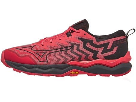 Mizuno Wave Daichi 8\Mens Shoes\Cayenne/Black/Red